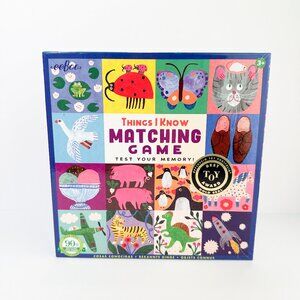 eeBoo Things I Know, Memory & Matching Game Learning Game 24 pairs Kids Toy Fun